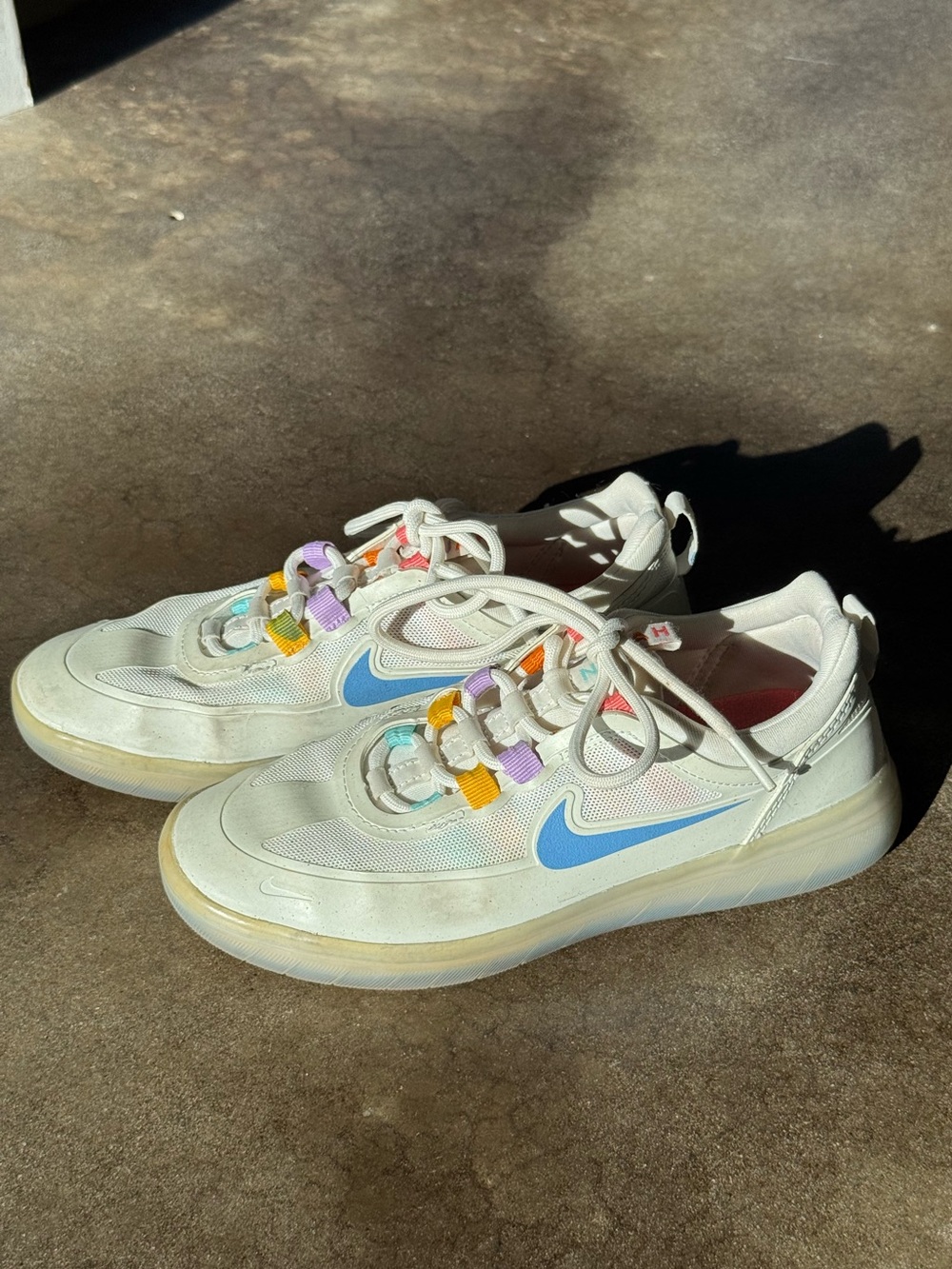 Nike SB Nyjah Free 2 in the "Summit White Coast"